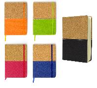 LIBRETA
CON TAPA DE CORCHO